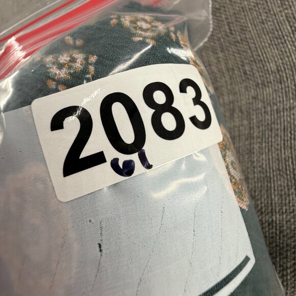 Knox Rose Boho Top Green XS 3/4th Sleeves Relaxed Fit - Picture 10 of 10